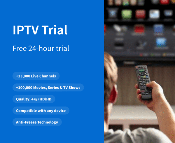 1-month IPTV subscription